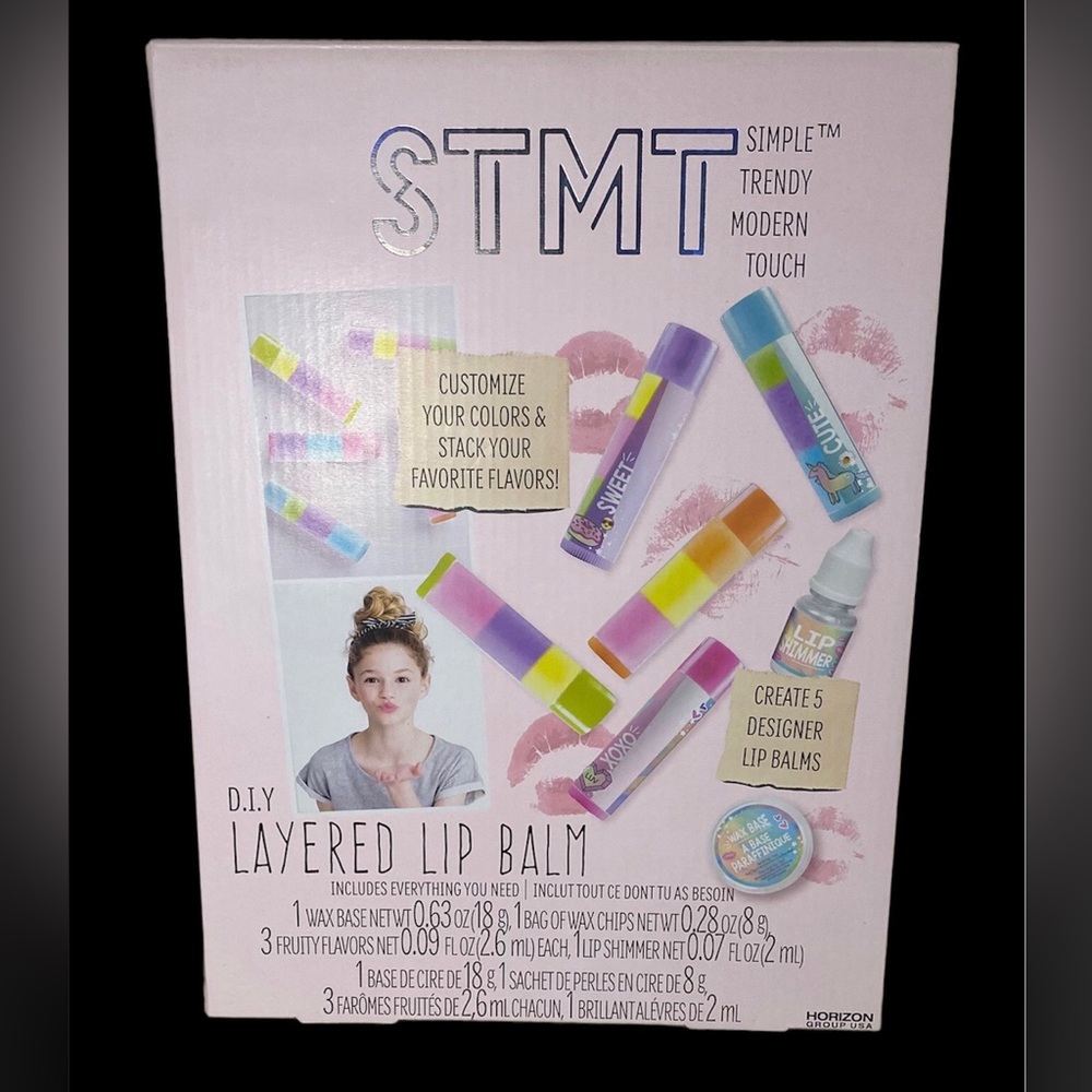 STMT.  D.I.Y. Layered lip balm.  New